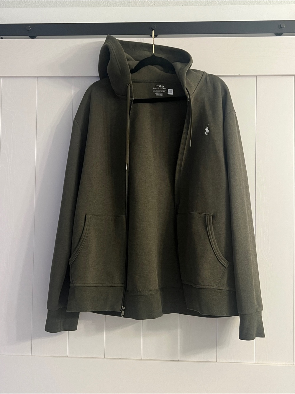 Polo by Ralph Lauren Dark Olive Full-Zip Hoodie